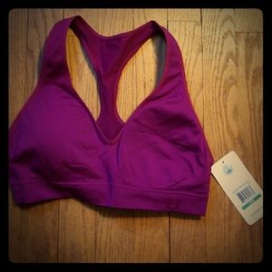NWT! Under Armour Lg purple sports bra